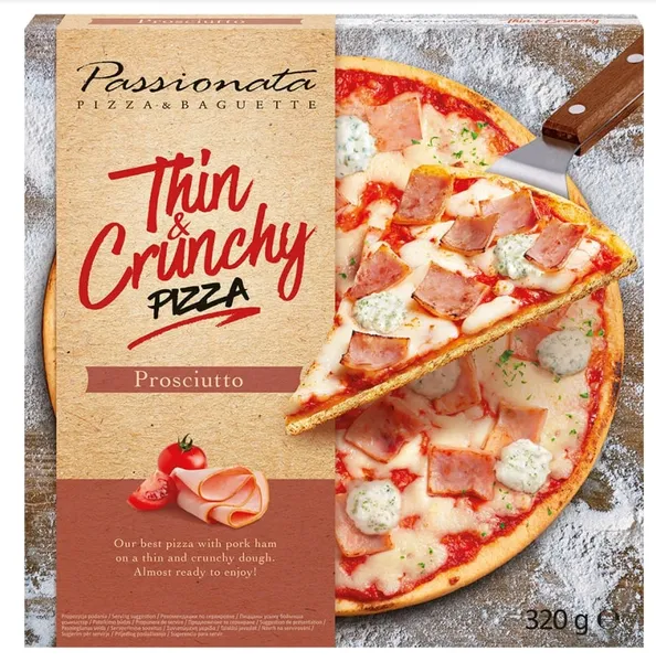 Saldēta pica PASSIONATA Prosciutto, 320g