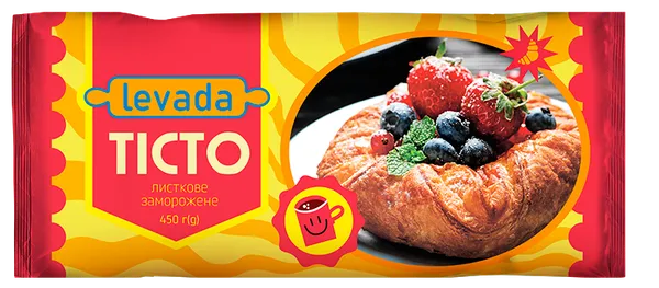 Šaldyta sluoksniuota bemielė tešla LEVADA 450g
