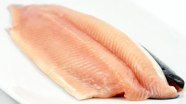 Šaldyta upėtakio filė, su oda, D-trim, 0,7-1kg