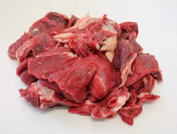 Šaldyta veršienos pjaustyta mėsa, ~2,5 kg