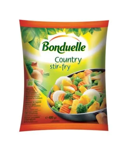 Šaldytas daržovių mišinys BONDUELLE, su bulvėmis, kepimui, 400 g