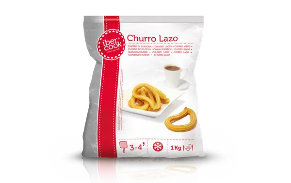 Šaldytas desertas IBERCOOK CHURROS, lenkta, 1 kg
