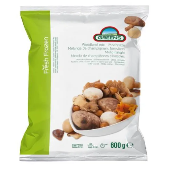Saldēts sēņu maisījums Greens 600g