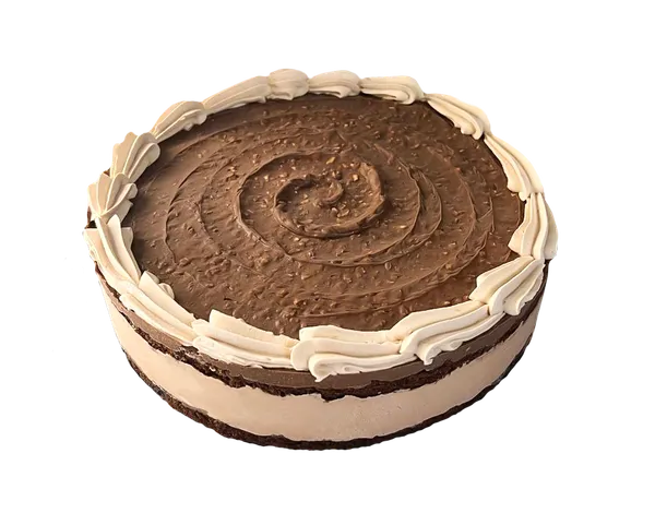 Šaldytas tortas Golden Rocher, pjaustytas, (16x130), 2,07 kg