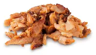 Šaldytas vištienos šlaunelių DONER KEBAB, smulkintas, HALAL, 1 kg