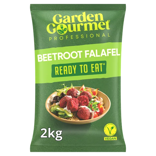 Šaldyti avinžirnių ir burokėlių falafeliai GARDEN GOURMET, 2 kg