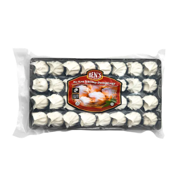 Šaldyti Ha Kau koldūnai BEN'S su krevečių ir žuvies įdaru, 25g x 32vnt., 800g