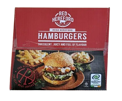 Šaldyti jautienos paplotėliai RED HEREFORD, 20x150 g