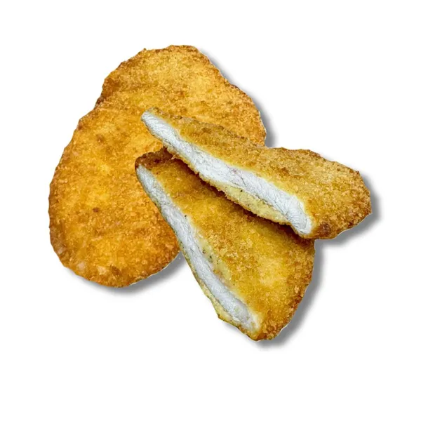 Šaldyti kapotos vištienos file Vienos šnicelis, (nekeptas) 160 g x 25 vnt