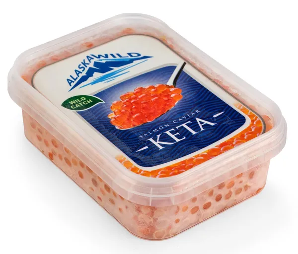 Šaldyti lašišinių žuvų ikrai KETA, 250 g