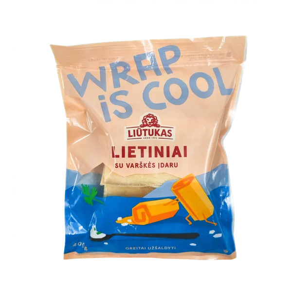 Šaldyti lietiniai su varške, 5 vnt, 400 g