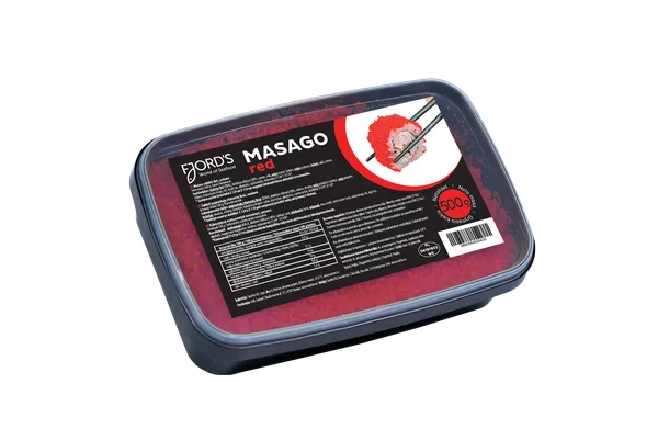 Šaldyti masago ikrai FJORDS, raudoni, 500 g
