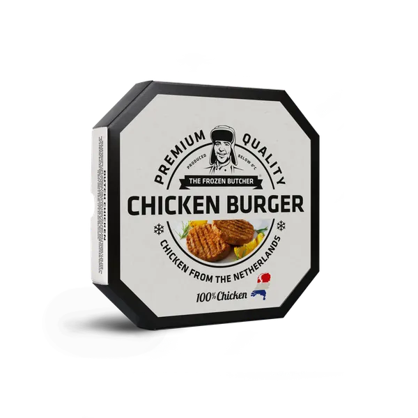 Saldētas cāļa gaļas burgera kotletes THE FROZEN BUTCHER, 2 x 125 g