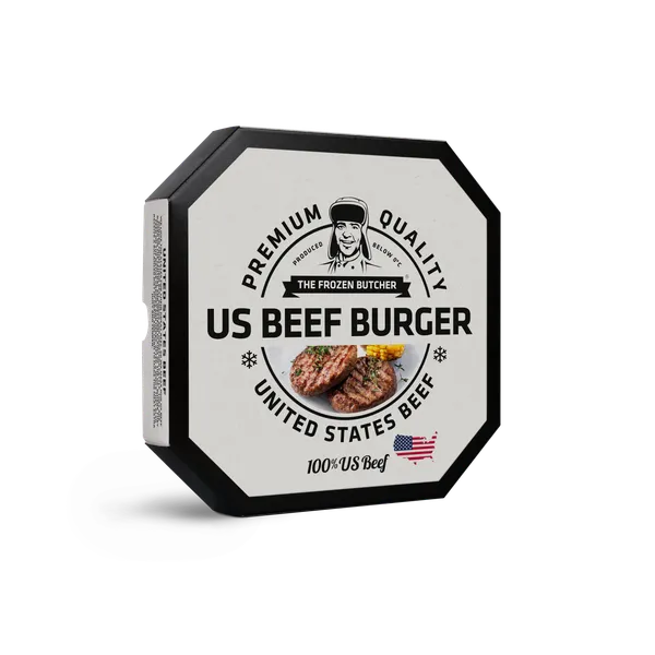 Saldēts liellopu burgers US BEEF 2x125g