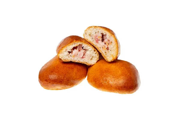 Šaldyti mini pyragėliai su rūkytos mėsos įdaru, (100vnt x 20 g), 2 kg