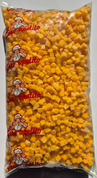 Saldēts ķirbis GOLDEN GARDEN, kubiņos, 2.5kg