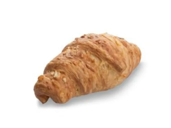 Šaldyti sviestiniai kruasanas Lantmannen su kumpiu ir sūriu, 95g x 48vnt.