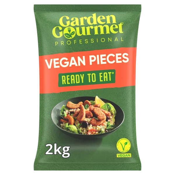 Šaldyti veganiški sojų ir kviečių gabaliukai GARDEN GOURMET, 2 kg
