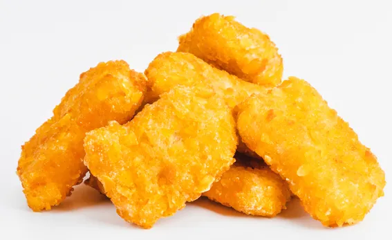 Šaldyti vištienos NUGGETS su kukurūzų paniruote (22-24 g) HENY, 1 kg HALAL