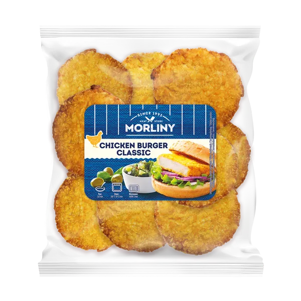 Šaldyti vištienos paplotėliai MORLINY, 1 kg