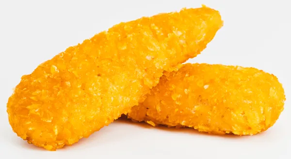 Šaldytos aštrios vištienos filė juostelės su traškia kukurūzų plutele Goujons, (45-55 g),1 kg HALAL
