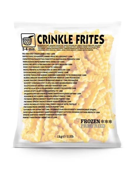 Kartupeļi Frī Farm Frites blanco rievoti 1kg