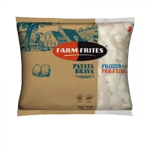 Šaldytos bulvytės FARM FRITES, Patata brava, 1 kg