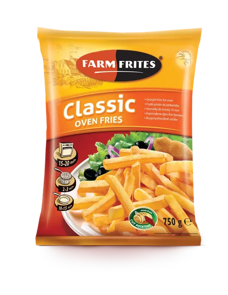 Kartupeļi frī FARM FRITES Classic 750g