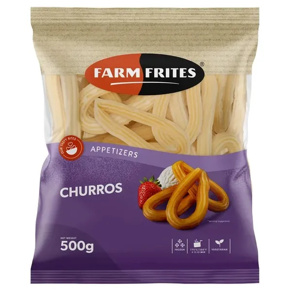 Šaldytos čiuros Farm Frites, 500g