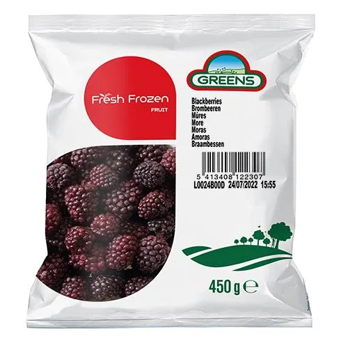 Šaldytos gervuogės GREENS, 450 g