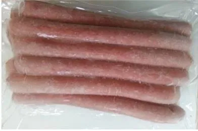 Šaldytos karštai rūkytos dešrelės DEŠRAINIAMS, 1 r., 1 kg