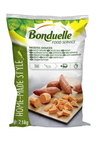 Šaldytos saldžios bulvės BONDUELLE, 2,5kg