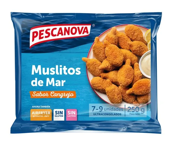 Šaldytos surimi krabų žnyplės PESCANOVA, 250 g
