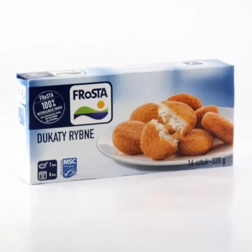 Šaldytos žuvies medalionai FROSTA, 320g
