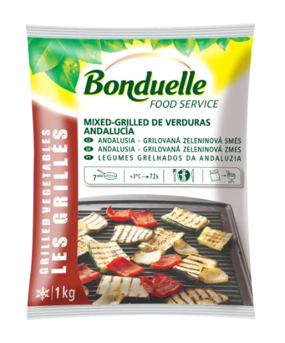 Šaldytų daržovių mišinys BONDUELLE Andalucia mix, 1kg