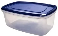 Šaldytuvo indas No.561, su dangteliu, plastikas, 2 l, 22,2 x 14,5 cm, H 9,8 cm, vnt
