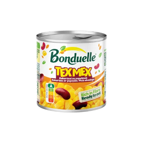 Saldžiųjų kukurūzų ir pupelių mišinys BONDUELLE, 170g/140g