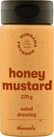 Salotų padažas WOWMAMA HONEY MUSTARD, 270 g