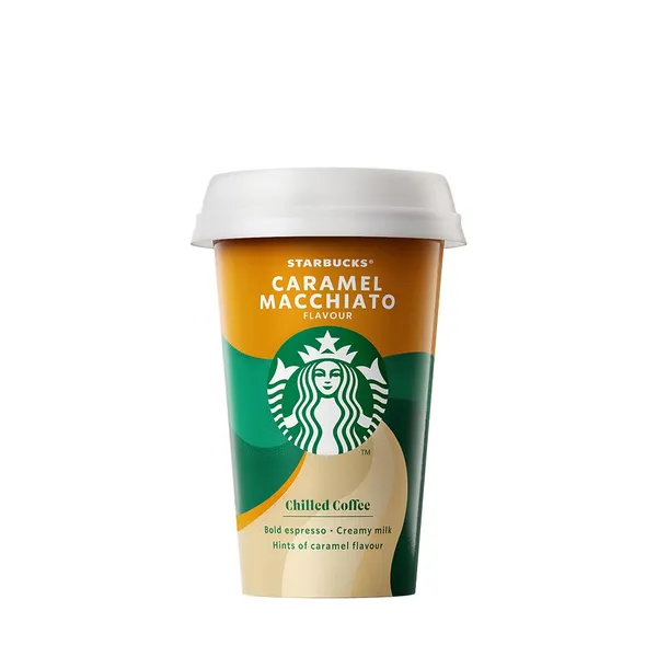Šalta kava STARBUCKS, karamelinė Makiato kava, 220 ml