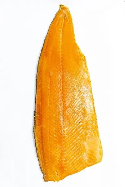 Šaltai rūkyta atlantinės lašišos filė, 1-1,5 kg, kg