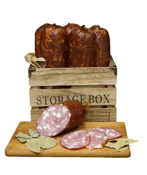 Šaltai rūkyta dešra MOMBLAN, Kaimiška skilandinė, a.r. ~500g