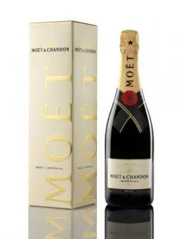 Šampanas MOET CHANDON Imperial, dėžutėje, baltasis, sausas, 12%, 0,75 l