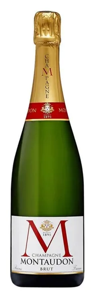 Šampanas "MONTAUDON BRUT" 0,75L butelis, 12%