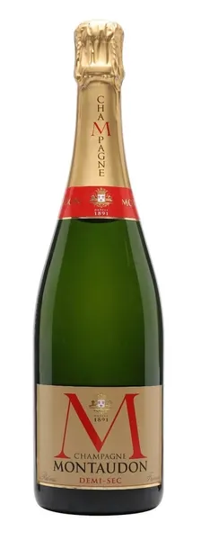 Šampanas "MONTAUDON DEMI SEC" 0,75L butelis