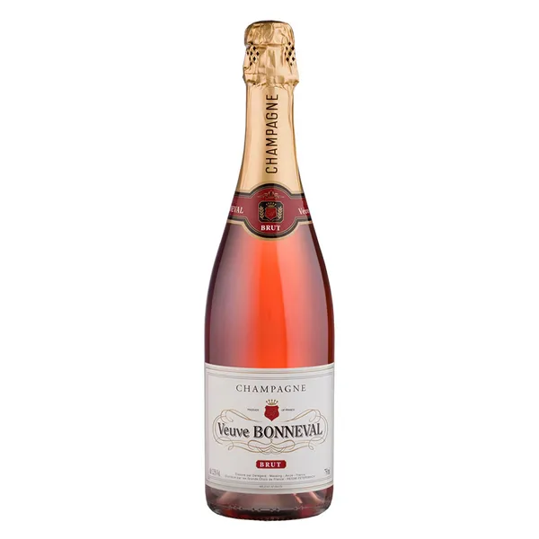 Šampanas VEUVE BONNEVAL Rose, 12,5%, 0,75 l