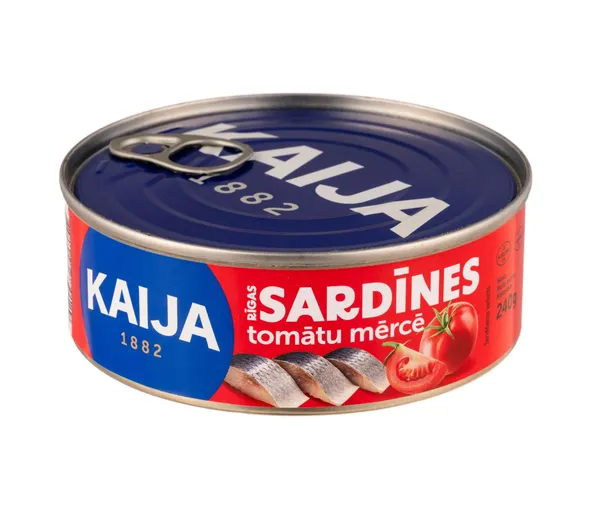 Sardinės pomidorų padaže, 240 g