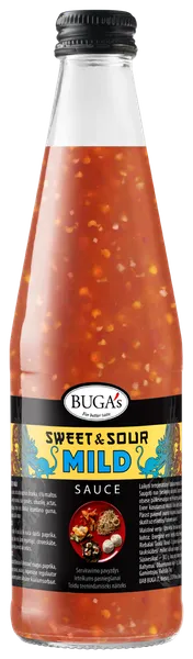 Saldskābā mērce BUGAS, maiga, 380g