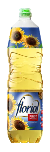 Saulėgrąžų aliejus FLORIOL, 1 l