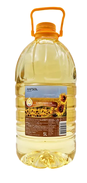 Saulespuķu eļļa, rafinēta, 5l