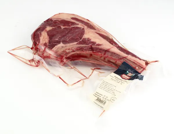 Sausai brandintas 30d+, jautienos antrekotas, Rib eye bone in,  DOMINO ANGUS, ~1kg